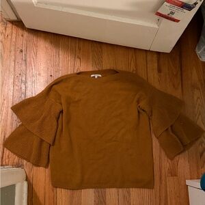 Madewell Brown Crew Neck Sweater